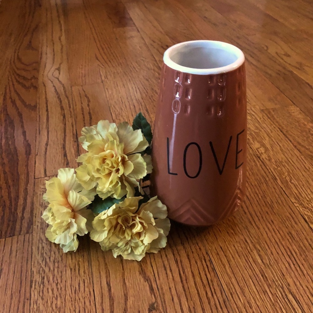 LOVE Decorative Vase